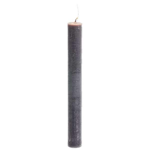 Bougie chandelle noire 8H