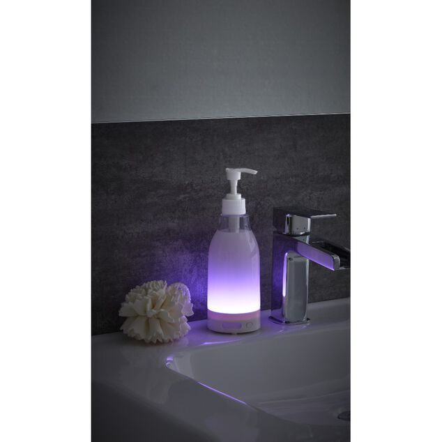 Distributeur de savon lumineux d&eacute;tecteur de mouvements