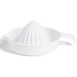 Presse agrume en plastique blanc L18,5cm
