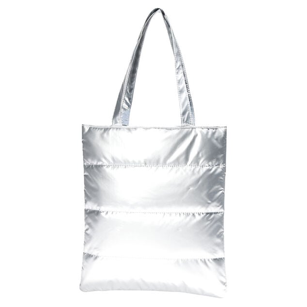 Sac matelass&eacute; design doudoune 34x39cm - 3 coloris