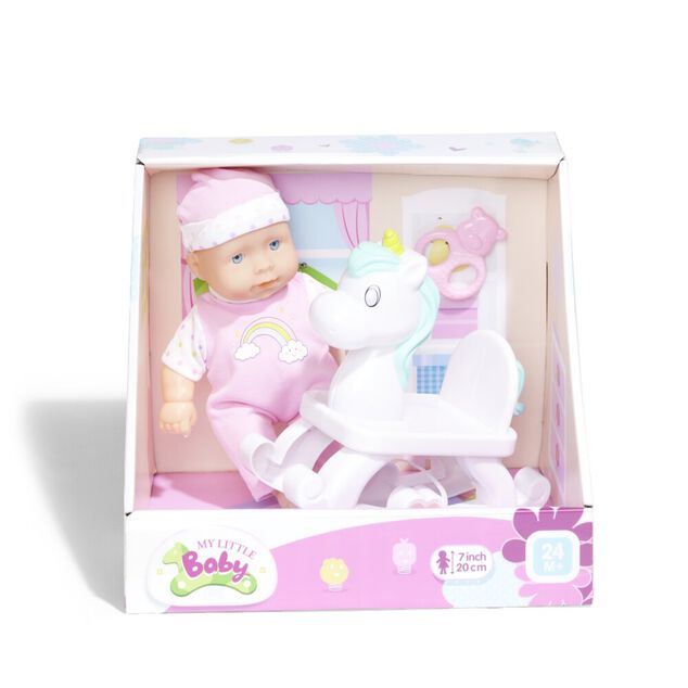 Poup&eacute;e H20cm - 4 mod&egrave;les