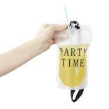 Sac &agrave; boisson pochette tour de cou