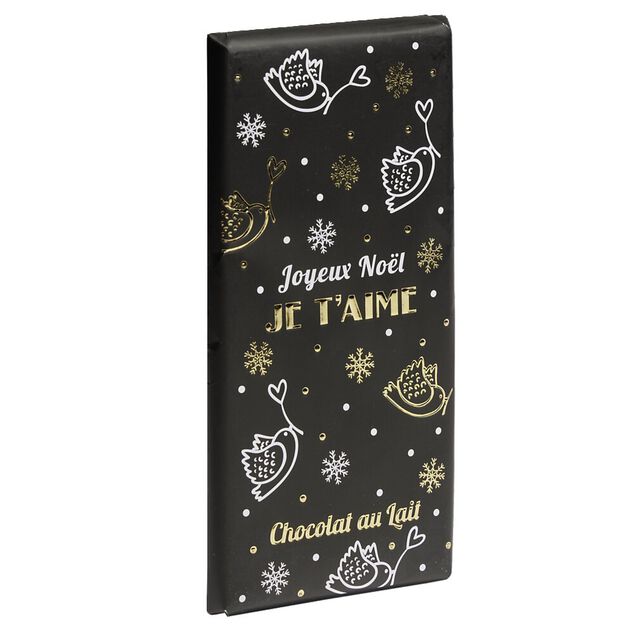 Chocolat de Noël au lait 90g (plusieurs modèles)