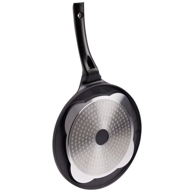 Poêle 4 pancakes anti adhérente aluminium noir