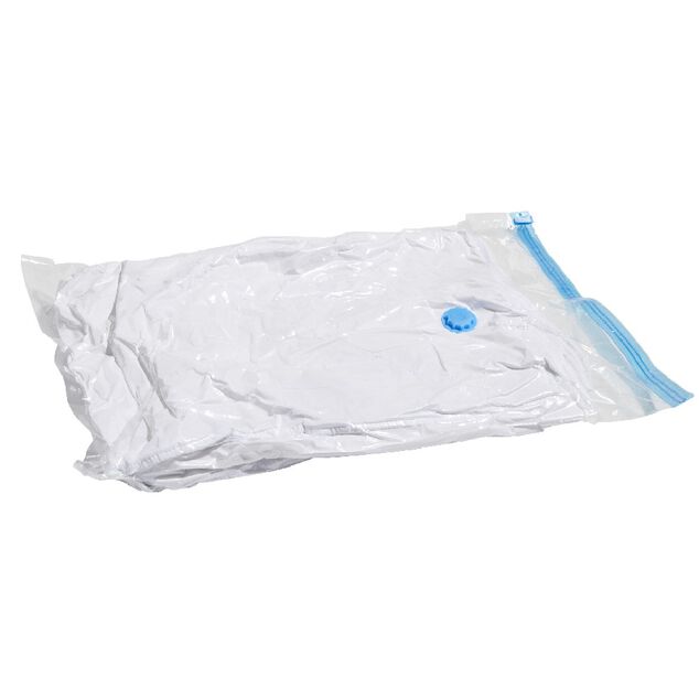 Housse sous vide transparente embout bleu