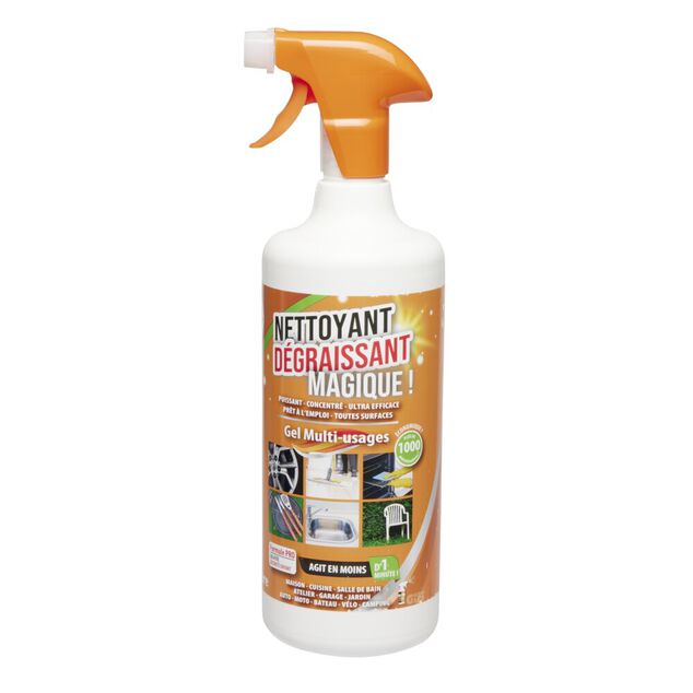 Nettoyant d&eacute;graissant magique spray 1L