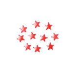 Lot de 10 glaçons réutilisables en forme d'étoile 3,5x3,5cm