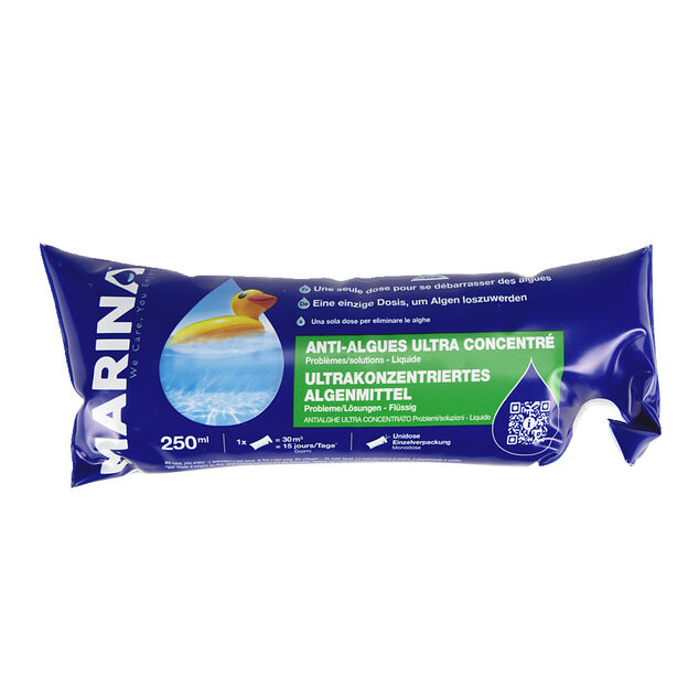 Anti algues concentr&eacute; berlingot 250ml Marina