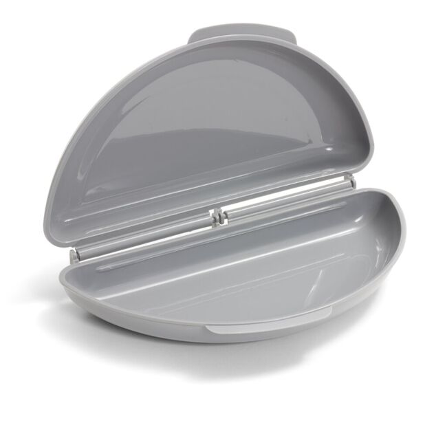 Cuit omelette plastique gris 21x12,5xH5cm