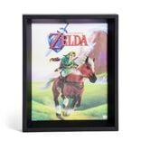 Cadre avec poster effet 3D Zelda - 23,6x28,5cm