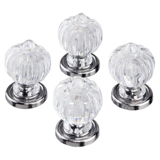 Poignée de meuble Ø2,4cm x4