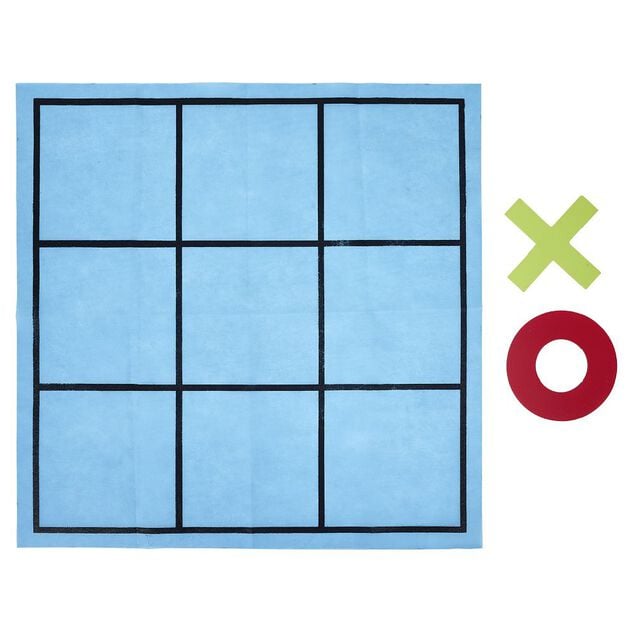 Jeu du morpion XL en bois