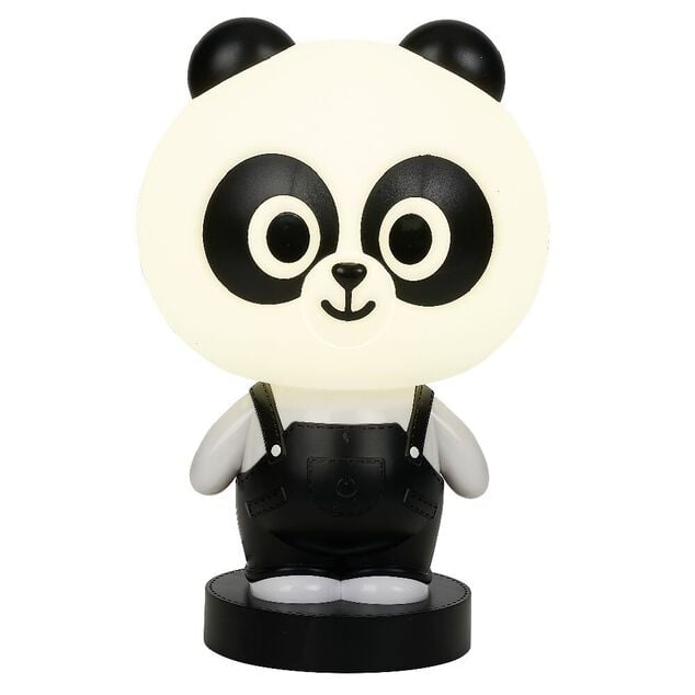 Lampe pour enfant forme panda noir et blanc