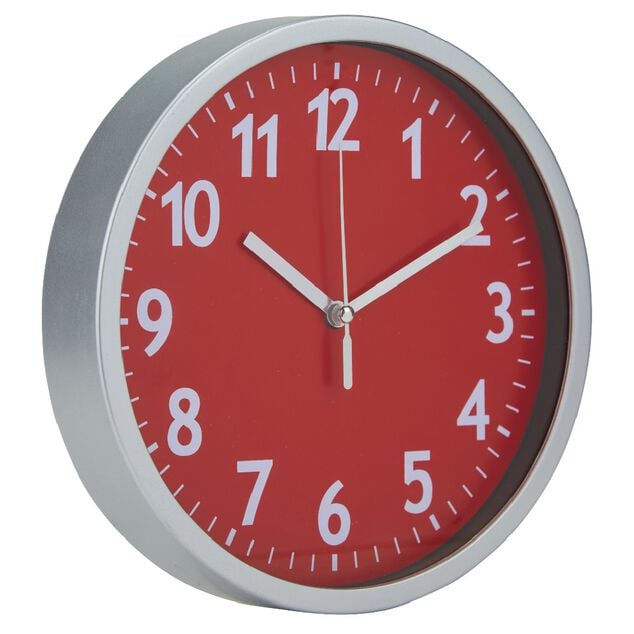 Horloge ronde en métal Ø20 cm