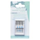 Lot de 5 aiguilles pour machine &agrave; coudre