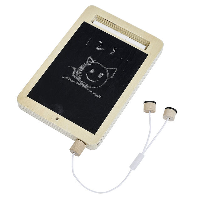 Tablette ardoise en bois