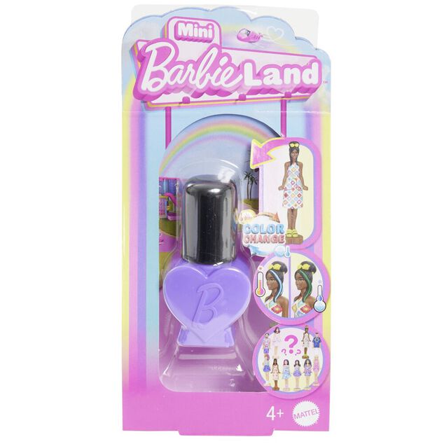 Barbie Mini Land Reveal vernis poupée (5 modèles)