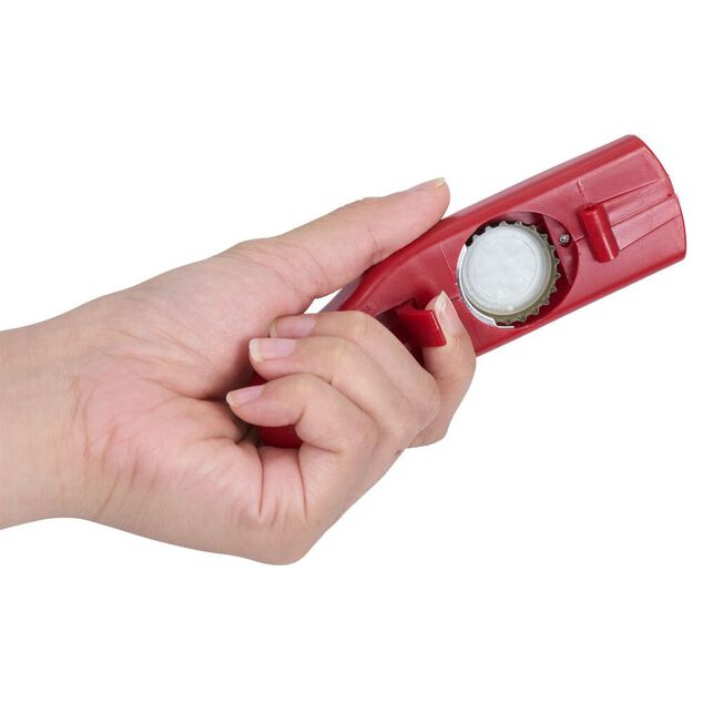Pistolet d&eacute;capsuleur Capgun rouge