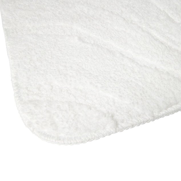 Tapis de bain absorbant tissu chenille 45x75cm