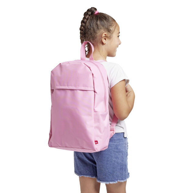 Sac &agrave; dos 27x41cm polyester rose ou noir