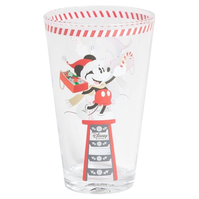 Verre Disney No&euml;l Mickey Minnie 30cl x3