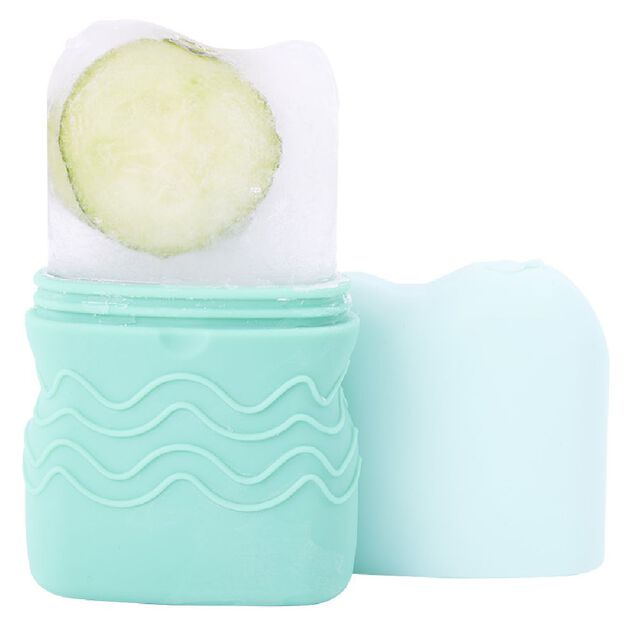 Moule &agrave; gla&ccedil;on facial 100% silicone