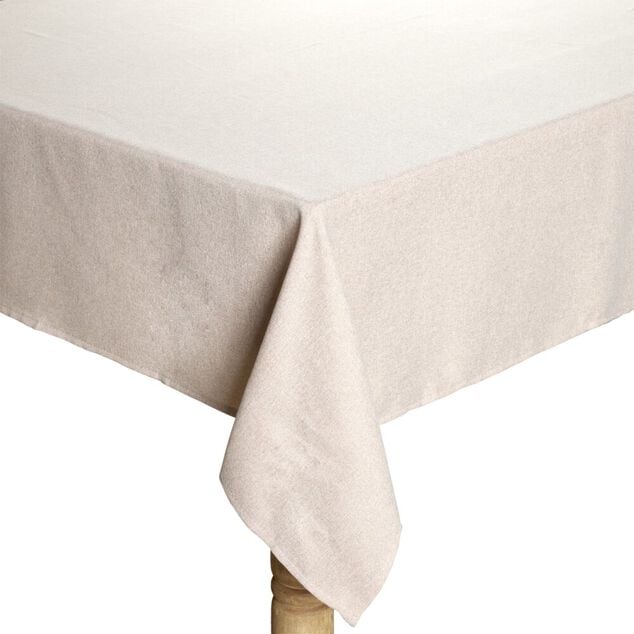 Nappe effet lin imperméable 140x250cm (3 modèles)