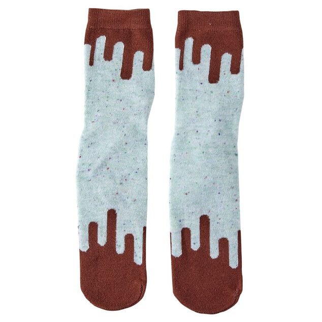 Chaussette fantaisie vert