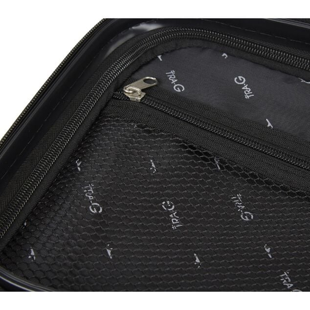 Valise rigide plastique noir H66cm