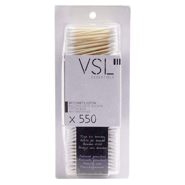 Coton tige en bambou x550