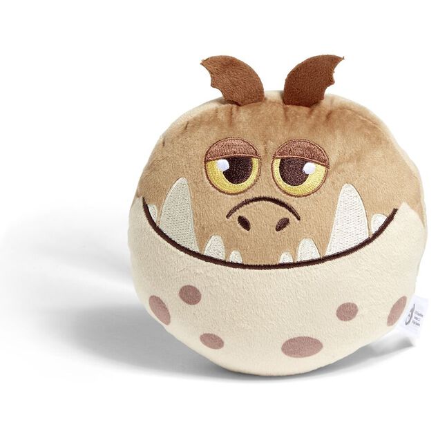 Coussin t&ecirc;te de dragon &Oslash;16cm polyester 8 mod&egrave;les