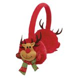 Cache oreille de Noël en tissus