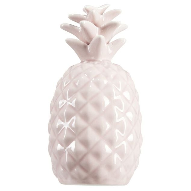 Ananas d&eacute;co en c&eacute;ramique H16,5 cm