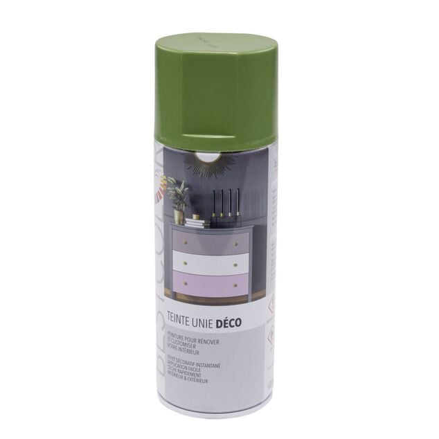 Peinture int&eacute;rieur ext&eacute;rieur vert r&eacute;s&eacute;da 400ml