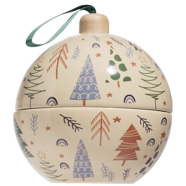 Bougie bonbonni&egrave;re No&euml;l parfum&eacute;e 25h