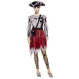 D&eacute;guisement adulte femme Halloween pirate Taille S