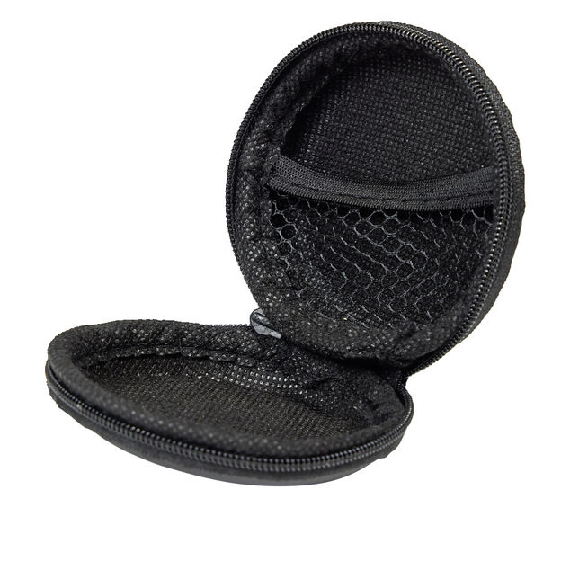 Housse de rangement pour &eacute;couteurs &Oslash;8xH3,5cm