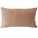 Housse de coussin velours 30x50cm orange