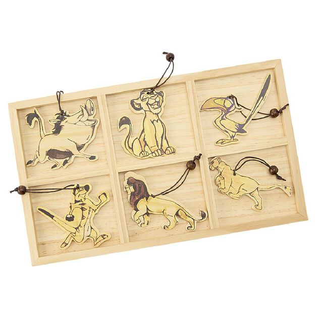 Décoration de Noël Disney Roi Lion à suspendre x12