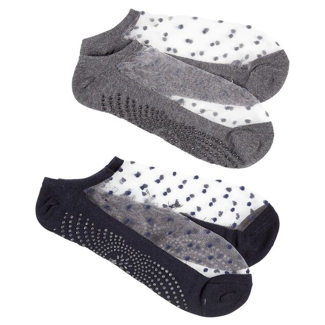 Paire de chaussette pilates et yoga x2