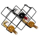 Range bouteille en fer 42x14x28 cm