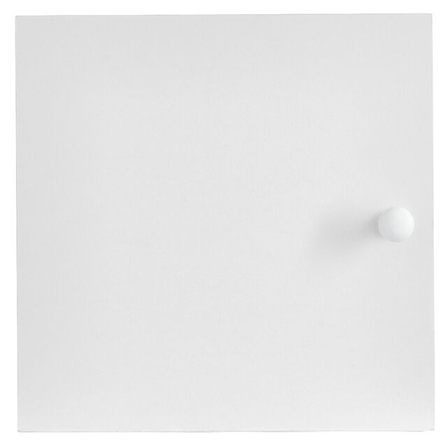 Porte Box Cube bois blanc