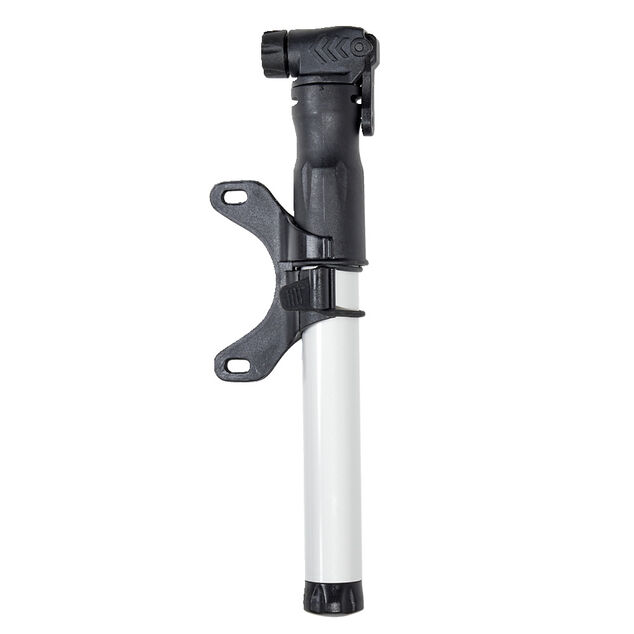 Mini pompe &agrave; v&eacute;lo avec support fixation