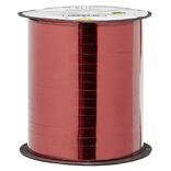 Ruban bolduc m&eacute;tallique rouge dor&eacute; ou argent&eacute; 182 m&egrave;tres