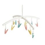 S&eacute;choir cintre &agrave; suspendre avec 12 pinces