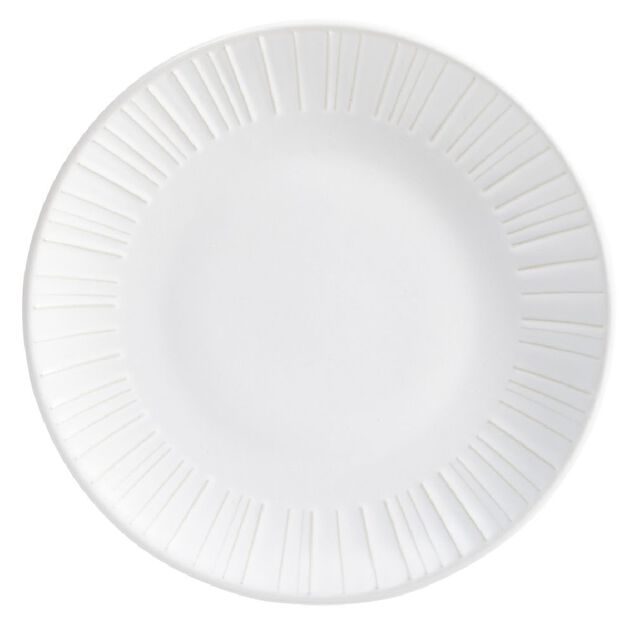 Assiette à dessert en céramique blanc Ø21cm