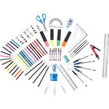 Boîte de fournitures scolaires - School box 70 pièces