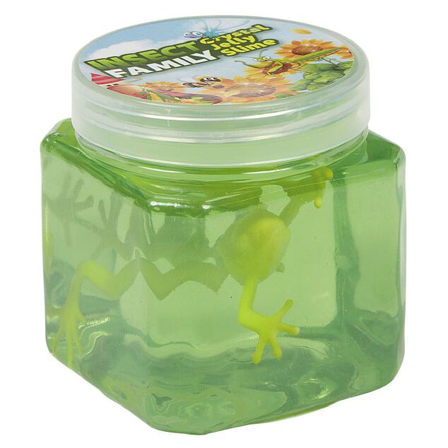 Figurine dans un pot de g&eacute;latine