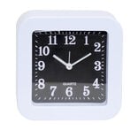 Mini r&eacute;veil analogique &agrave; quartz en plastique avec alarme (4 mod&egrave;les)