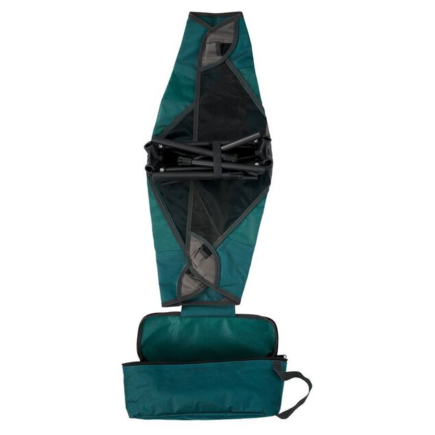 Chaise de camping pliante 59x62xH64cm acier et polyester